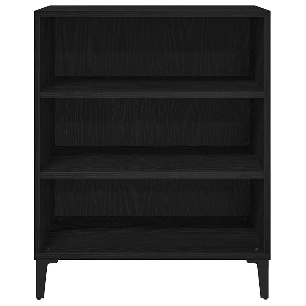 Serviesskap Svart Eik 57 x 35 x 70 cm Konstruert tre