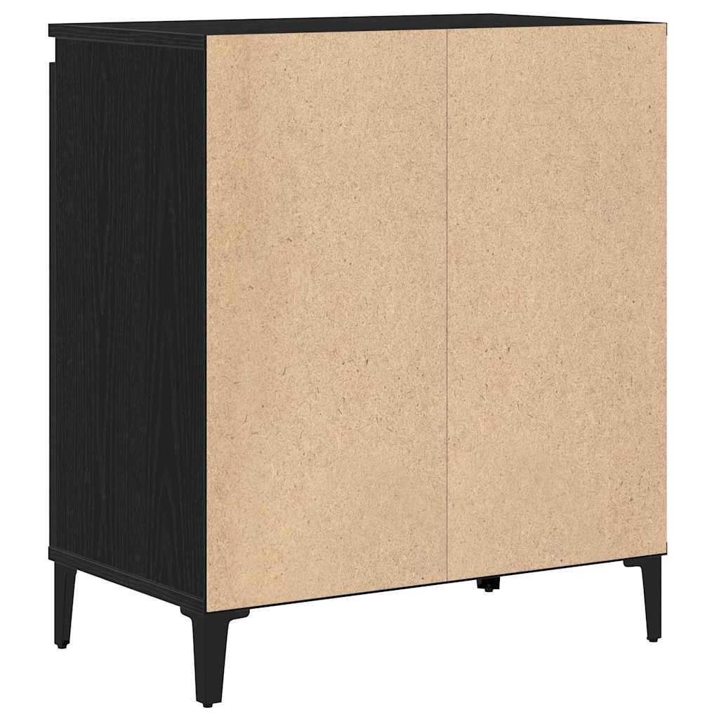 Serviesskap Svart Eik 60 x 35 x 70 cm Konstruert tre