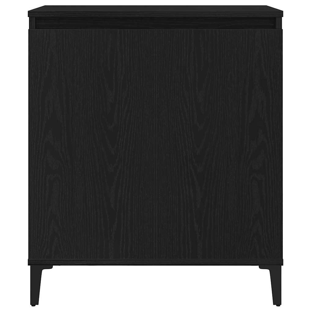 Serviesskap Svart Eik 60 x 35 x 70 cm Konstruert tre