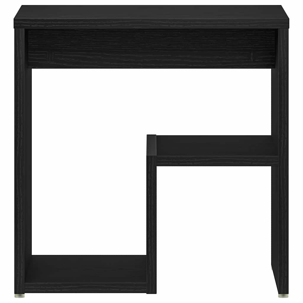 Nattbordskap 2 pcs Svart Eik 40 x 30 x 40 cm Konstruert tre