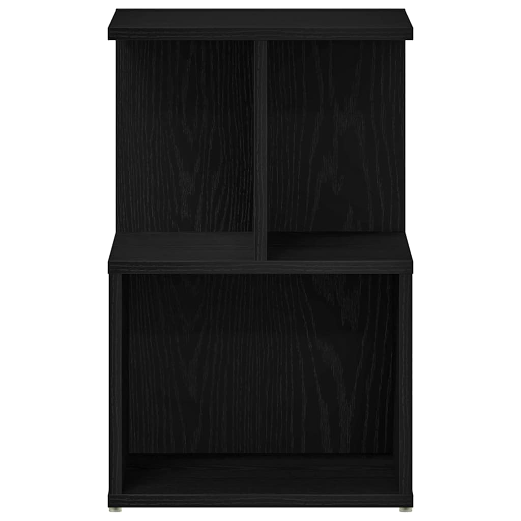 Nattbordskap Svart Eik 35 x 35 x 55 cm Konstruert tre