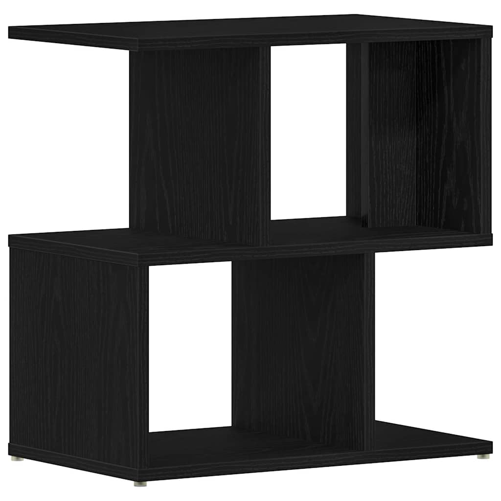 Nattbordskap Svart Eik 50 x 30 x 51,5 cm Konstruert tre