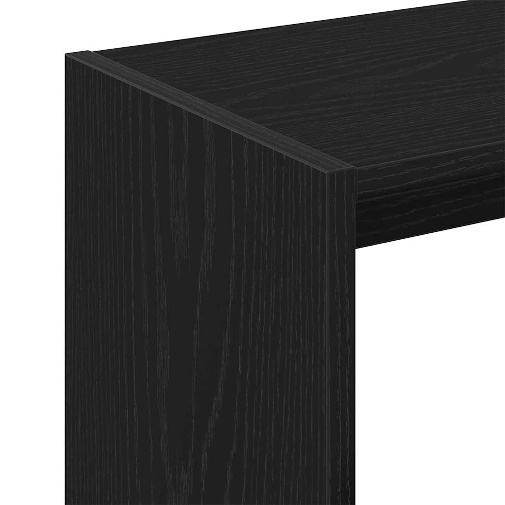 Sidetabell Svart Eik 50 x 26 x 50 cm Konstruert tre