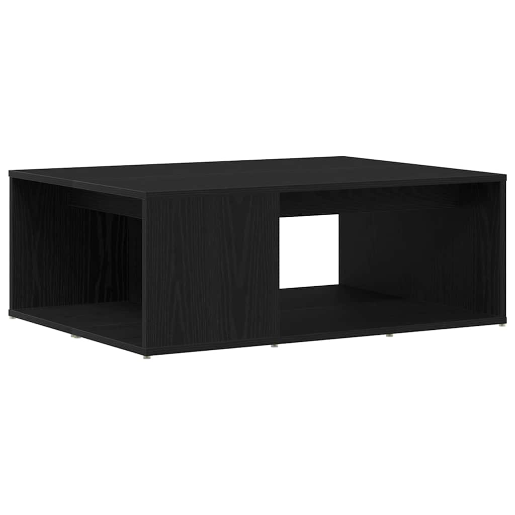 Kaffebord Svart Eik 90 x 67 x 33 cm Konstruert tre