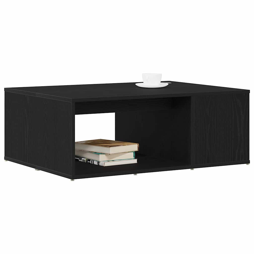 Kaffebord Svart Eik 90 x 67 x 33 cm Konstruert tre