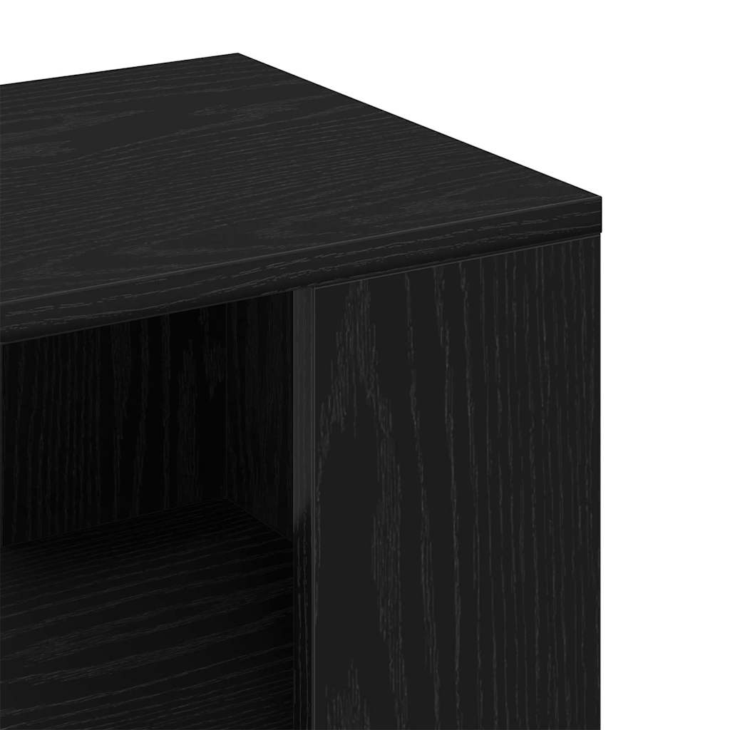 Sidetabell Svart Eik 36 x 30 x 56 cm Konstruert tre