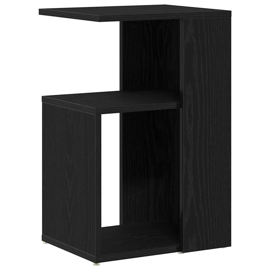 Sidetabell Svart Eik 36 x 30 x 56 cm Konstruert tre