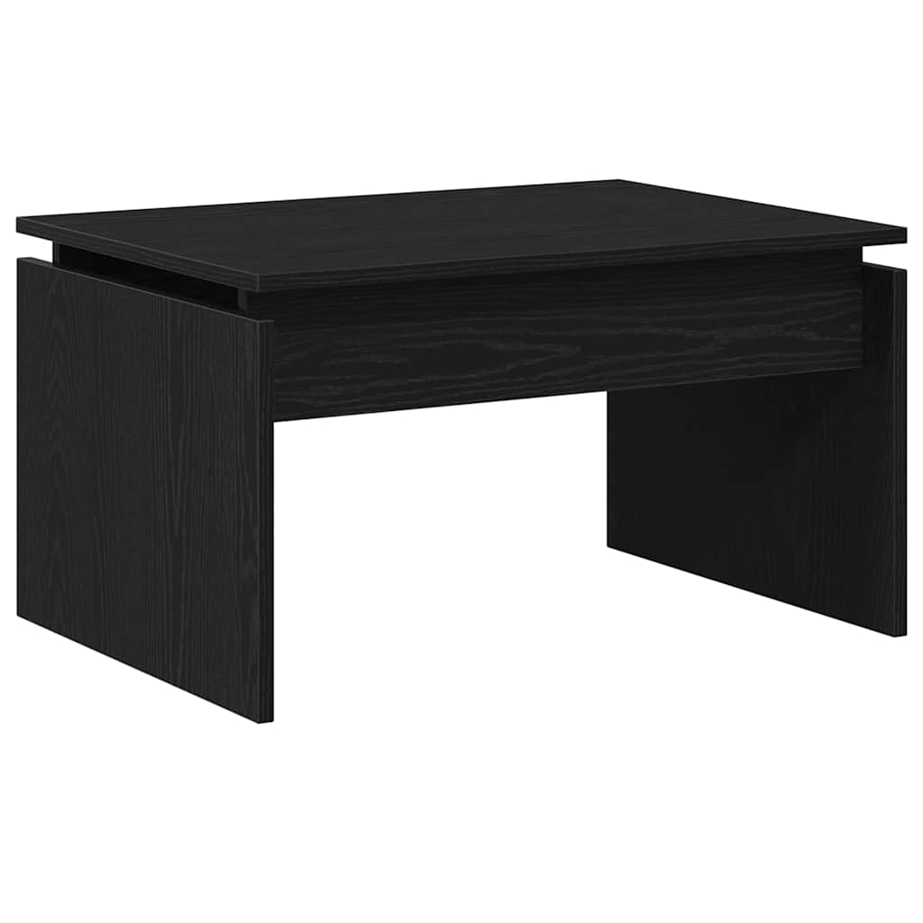 Kaffebord Svart Eik 68 x 50 x 38 cm Konstruert tre