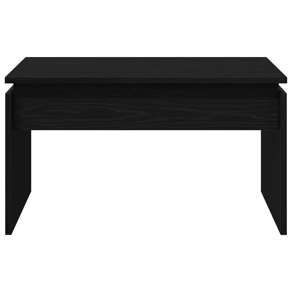 Kaffebord Svart Eik 68 x 50 x 38 cm Konstruert tre
