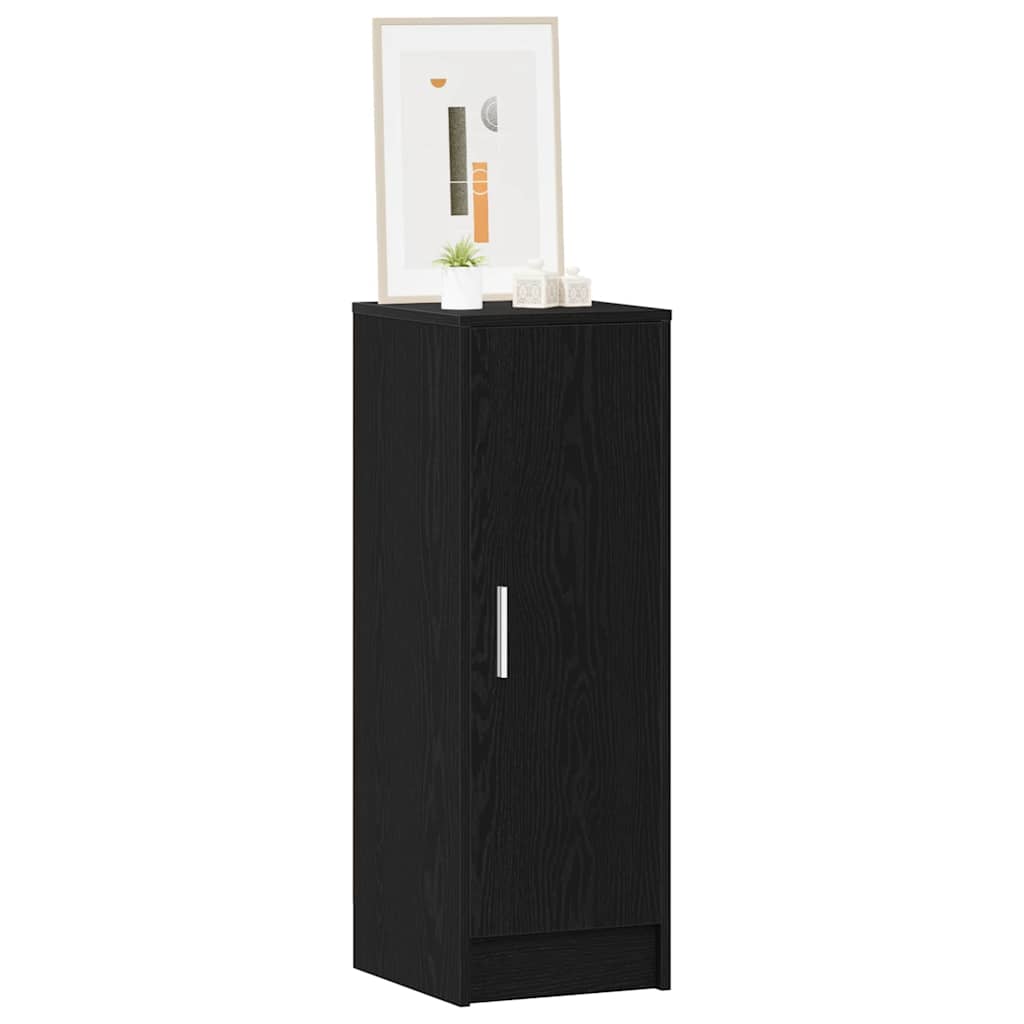 Sko Skap med hylle Svart Eik 32 x 35 x 92 cm Konstruert tre