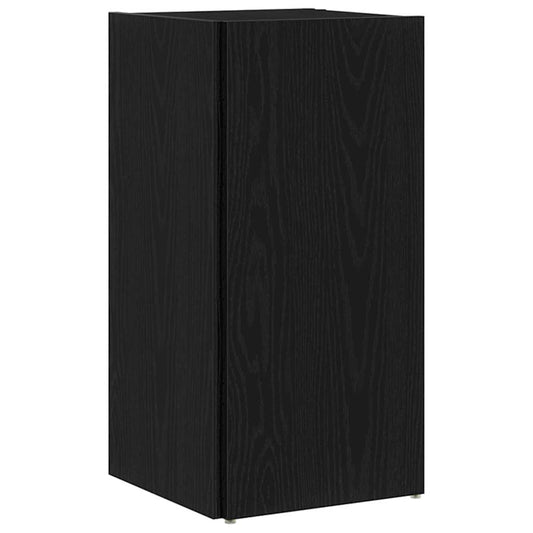 Krokhyller Svart Eik 33 x 33 x 67 cm Konstruert tre