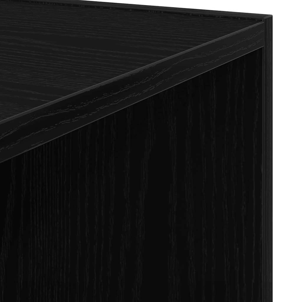 Krokhyller Svart Eik 33 x 33 x 164,5 cm Konstruert tre