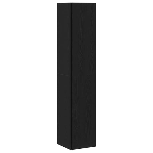 Krokhyller Svart Eik 33 x 33 x 164,5 cm Konstruert tre