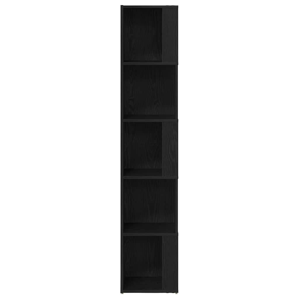 Krokhyller Svart Eik 33 x 33 x 164,5 cm Konstruert tre