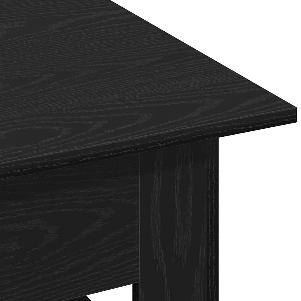 Kaffebord Svart Eik 102 x 55 x 42 cm Konstruert tre