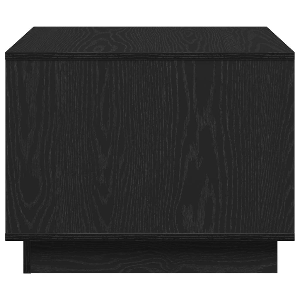 Kaffebord Svart Eik 55 x 55 x 42 cm Konstruert tre