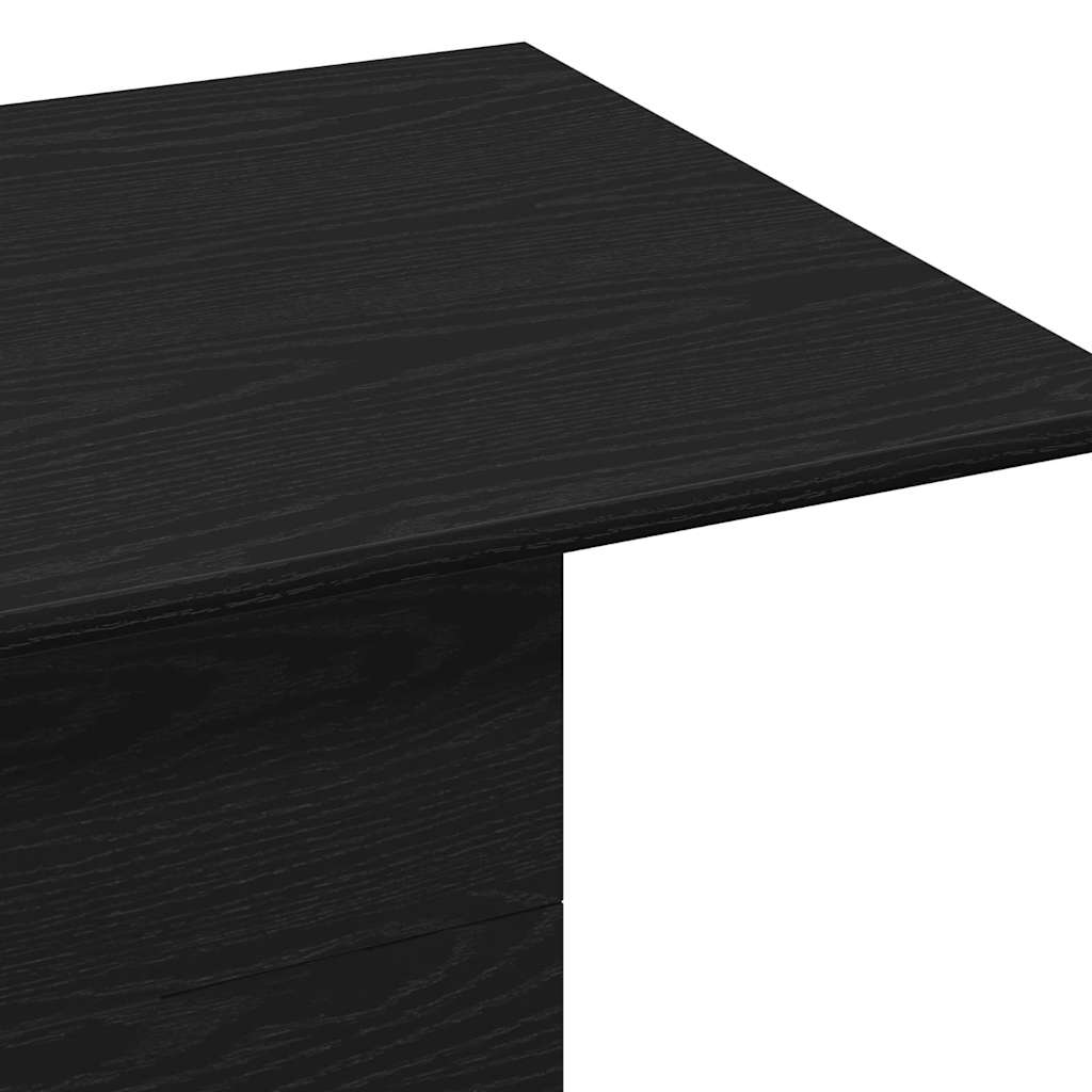 Kaffebord Svart Eik 102 x 55,5 x 40 cm Konstruert tre