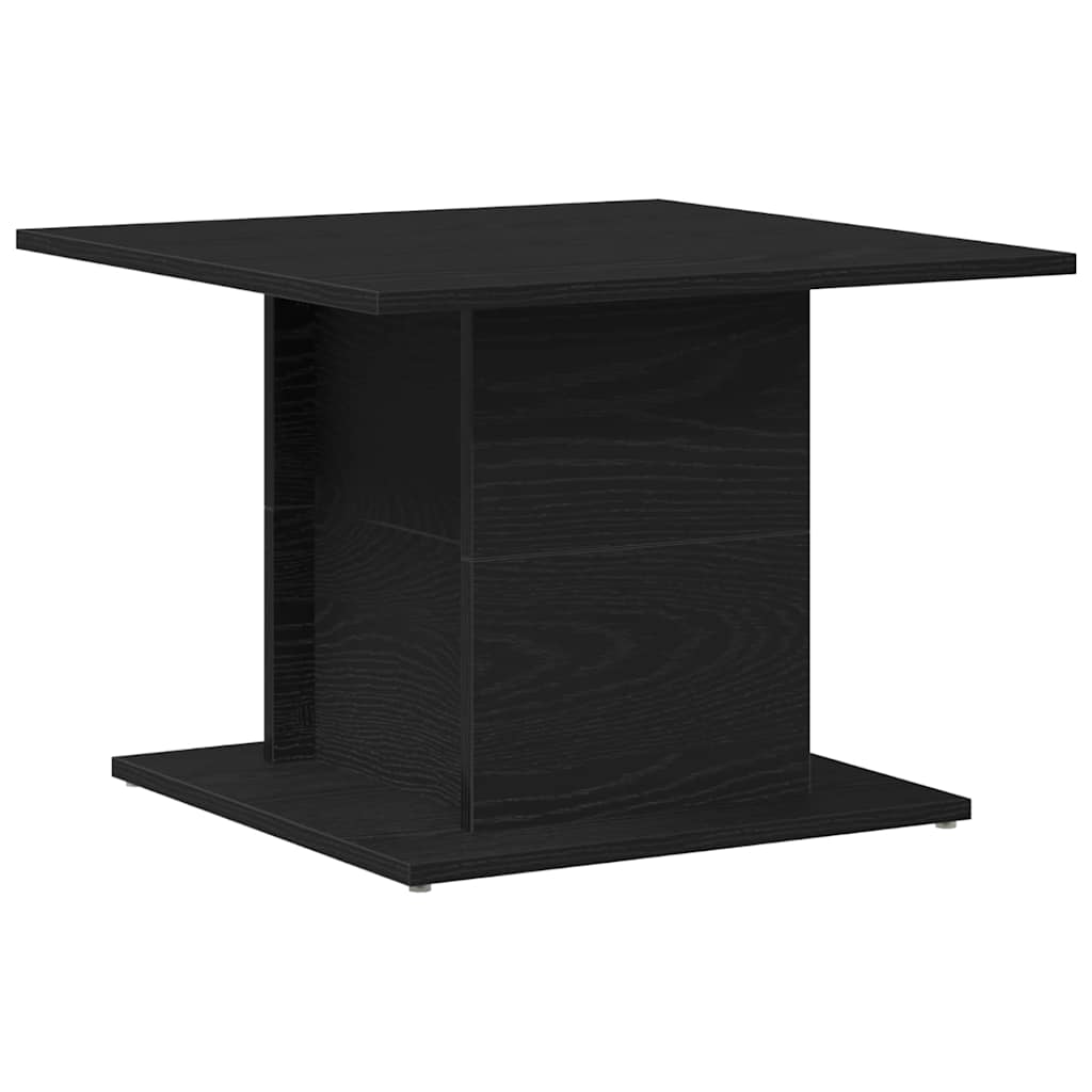 Kaffebord Svart Eik 55,5 x 55,5 x 40 cm Konstruert tre