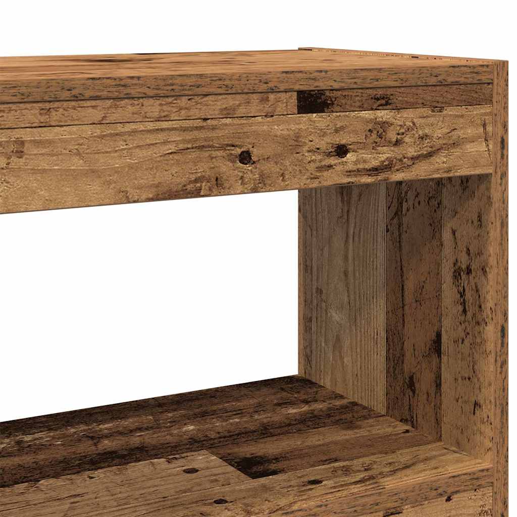 Bokhylle Gammelt tre 100 x 30 x 72 cm Konstruert tre