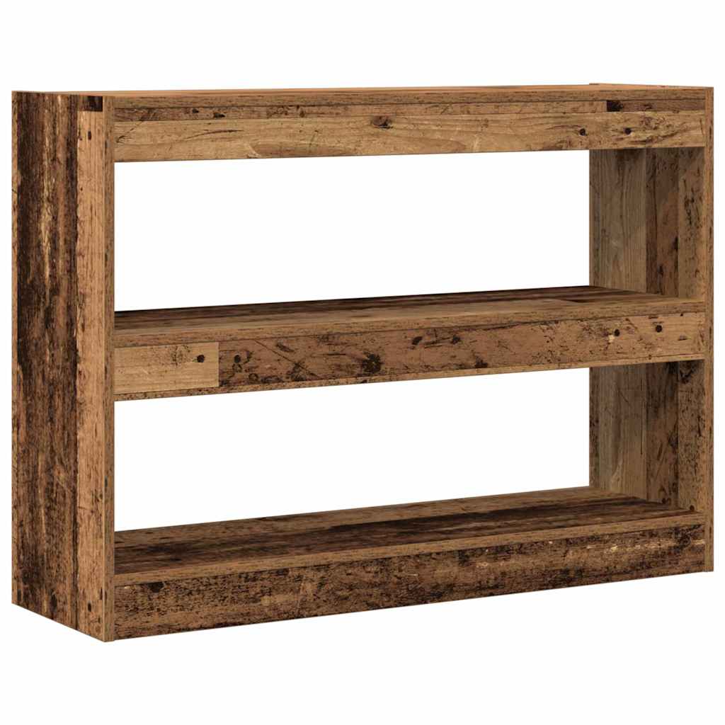 Bokhylle Gammelt tre 100 x 30 x 72 cm Konstruert tre