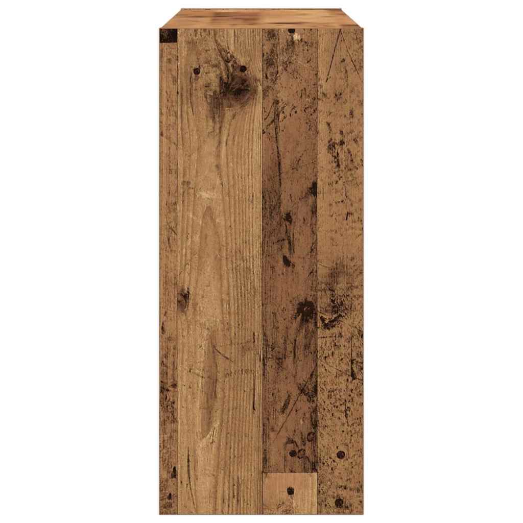 Bokhylle Gammelt tre 100 x 30 x 72 cm Konstruert tre