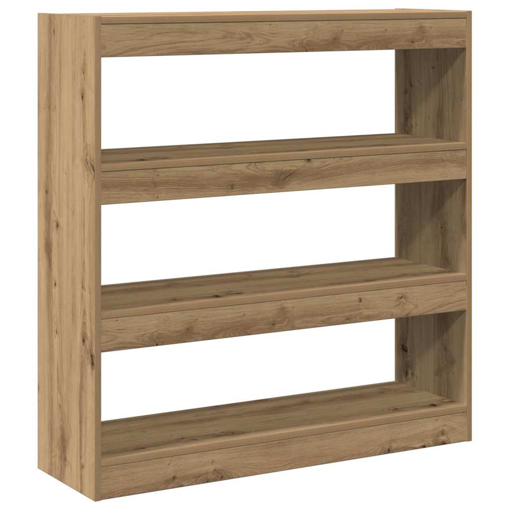 Bokskap artisan eik 100 x 30 x 103 cm Konstruert tre