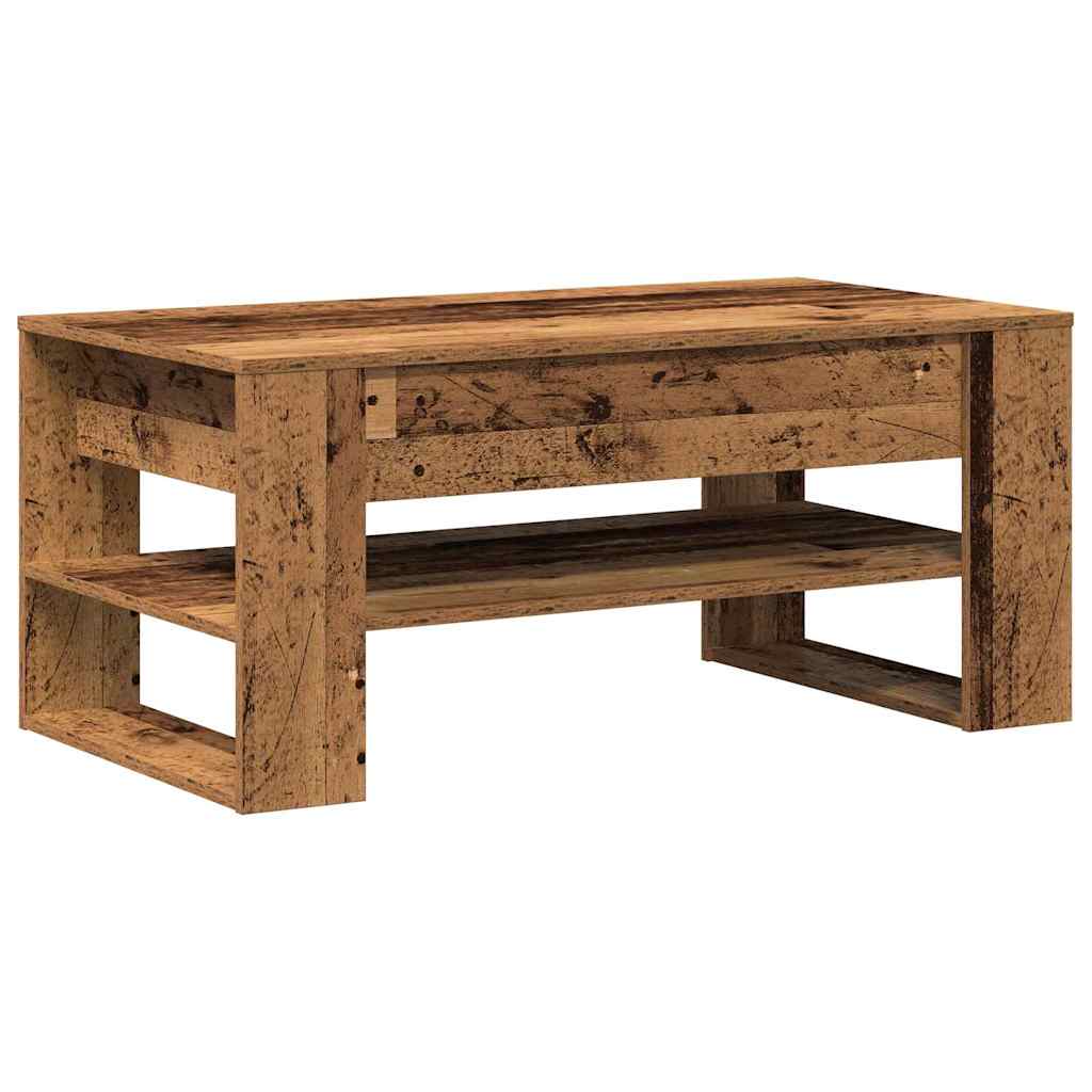 Kaffebord Gamle tre 102 x 55 x 45 cm Konstruert tre