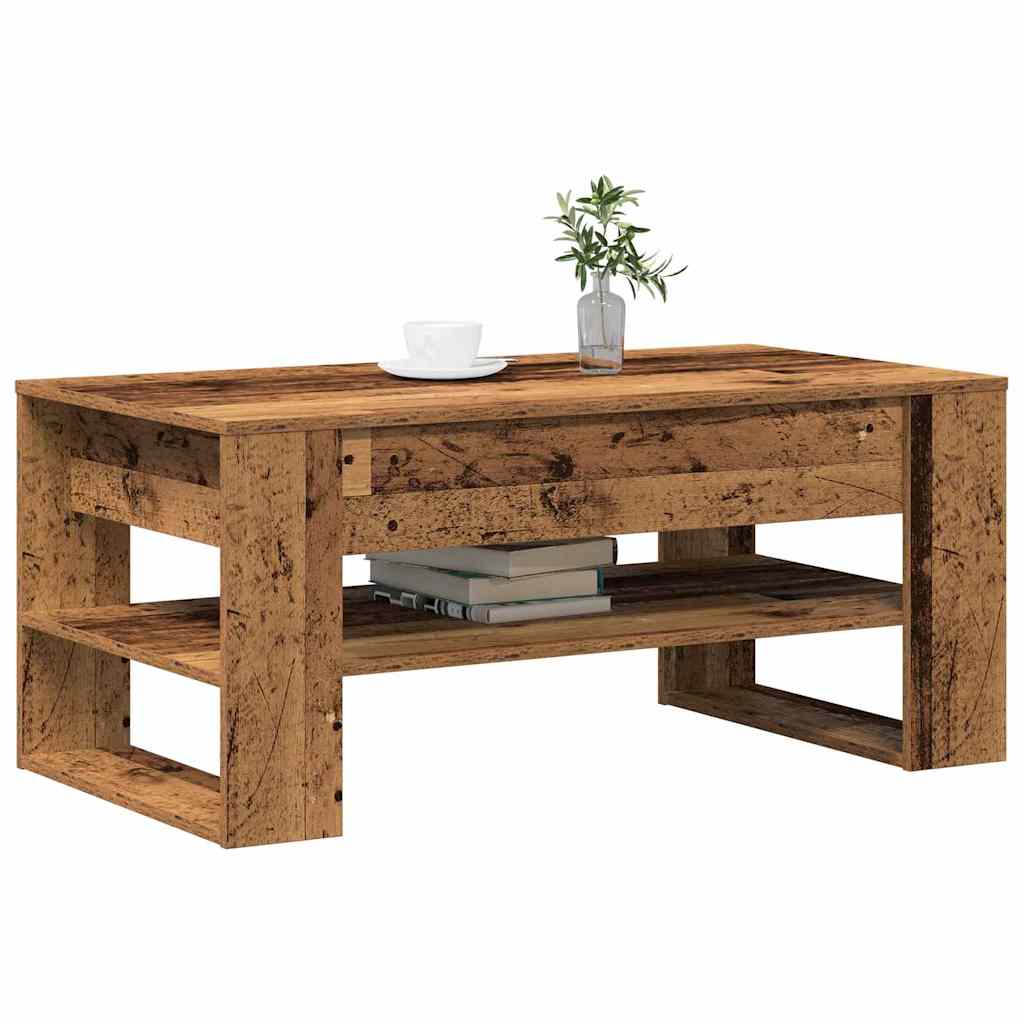 Kaffebord Gamle tre 102 x 55 x 45 cm Konstruert tre