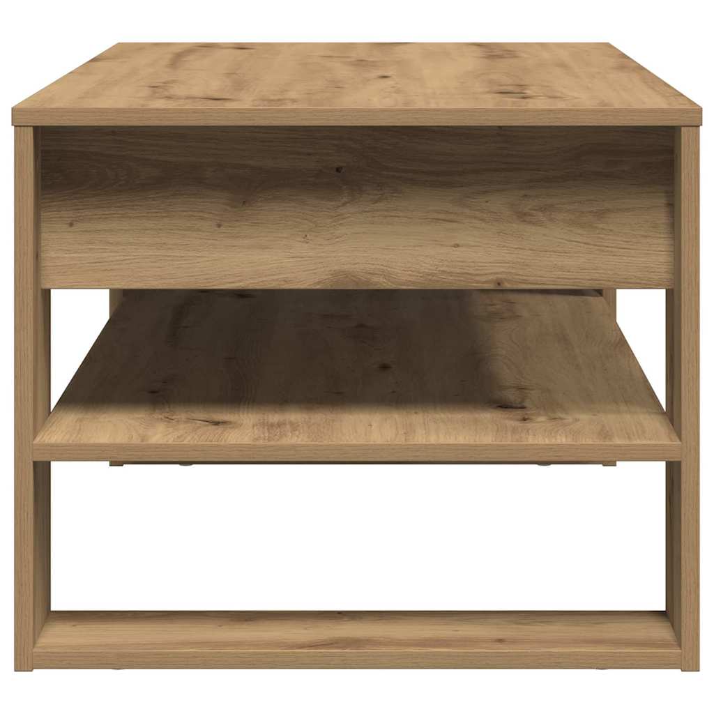 Kaffebord Artisan Eik 102 x 55 x 45 cm Konstruert tre