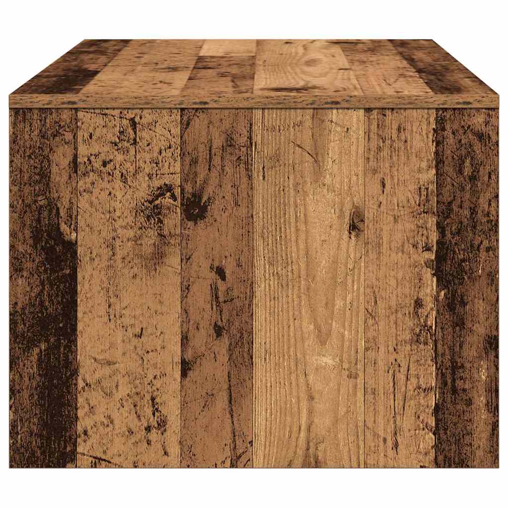 Kaffebord med skuff Gamle tre 102 x 55 x 43,5 cm Konstruert tre