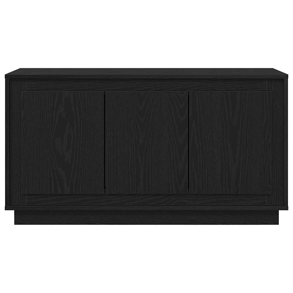 Serviesskap Svart Eik 102 x 35 x 55 cm Konstruert tre