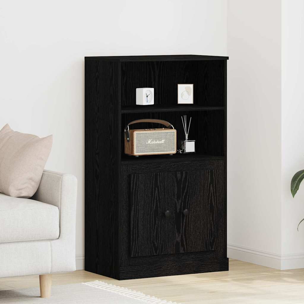 Høybord Svart Eik 60 x 35.5 x 103.5 cm Konstruert tre