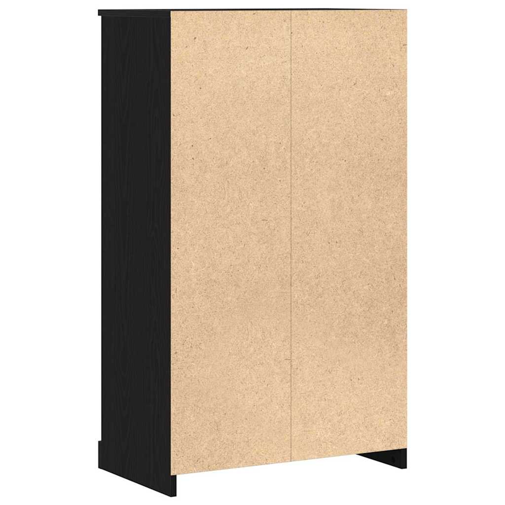 Høybord Svart Eik 60 x 35.5 x 103.5 cm Konstruert tre