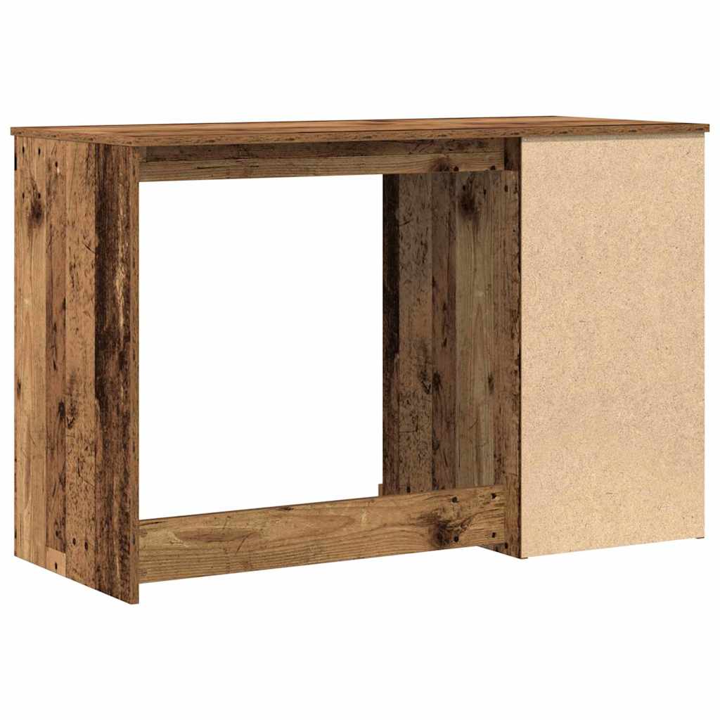 Skrivebord med skuff Gamle tre 50 x 115 x 75 cm Konstruert tre vidaXL