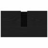 Sink Cabinet med dør Svart Eik 58 x 33 x 60 cm Konstruert tre