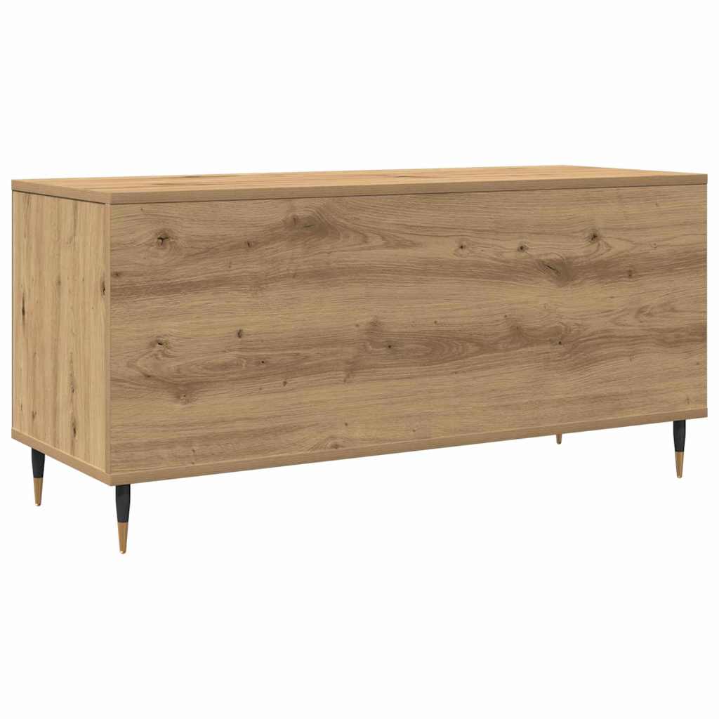 Plateskap med hylle artisan eik 100 x 38 x 48 cm Konstruert tre