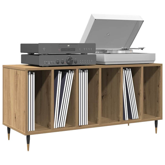 Plateskap med hylle artisan eik 100 x 38 x 48 cm Konstruert tre