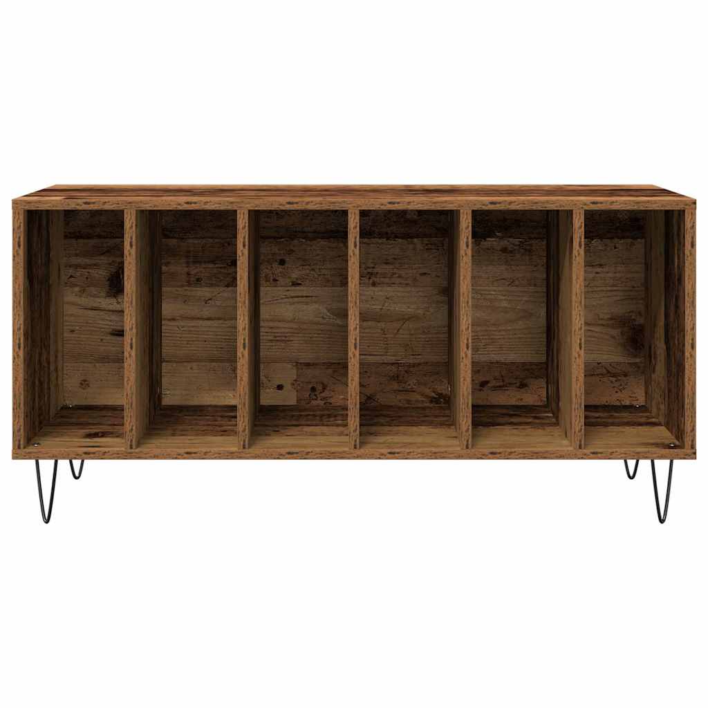 Plateskap med hylle Gammelt tre 100 x 38 x 48 cm Konstruert tre