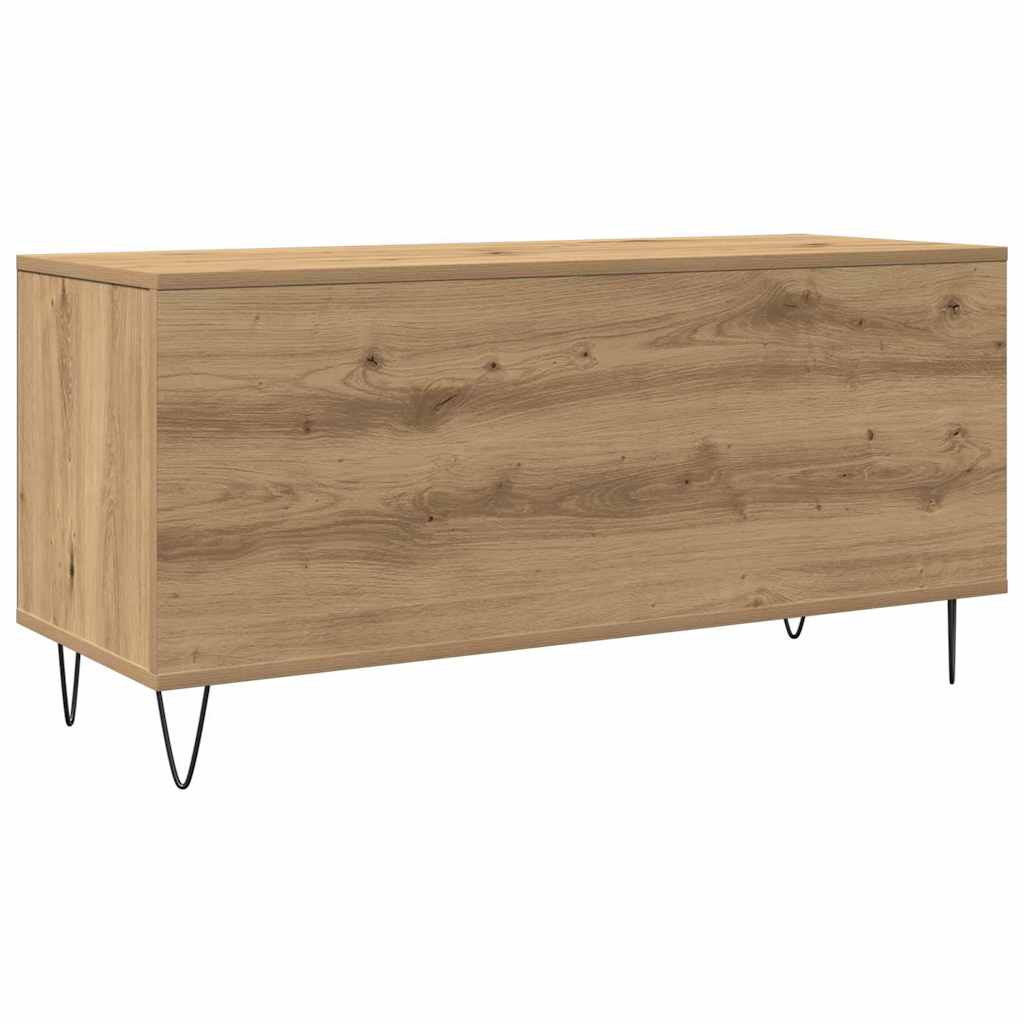 Plateskap med hylle artisan eik 100 x 38 x 48 cm Konstruert tre