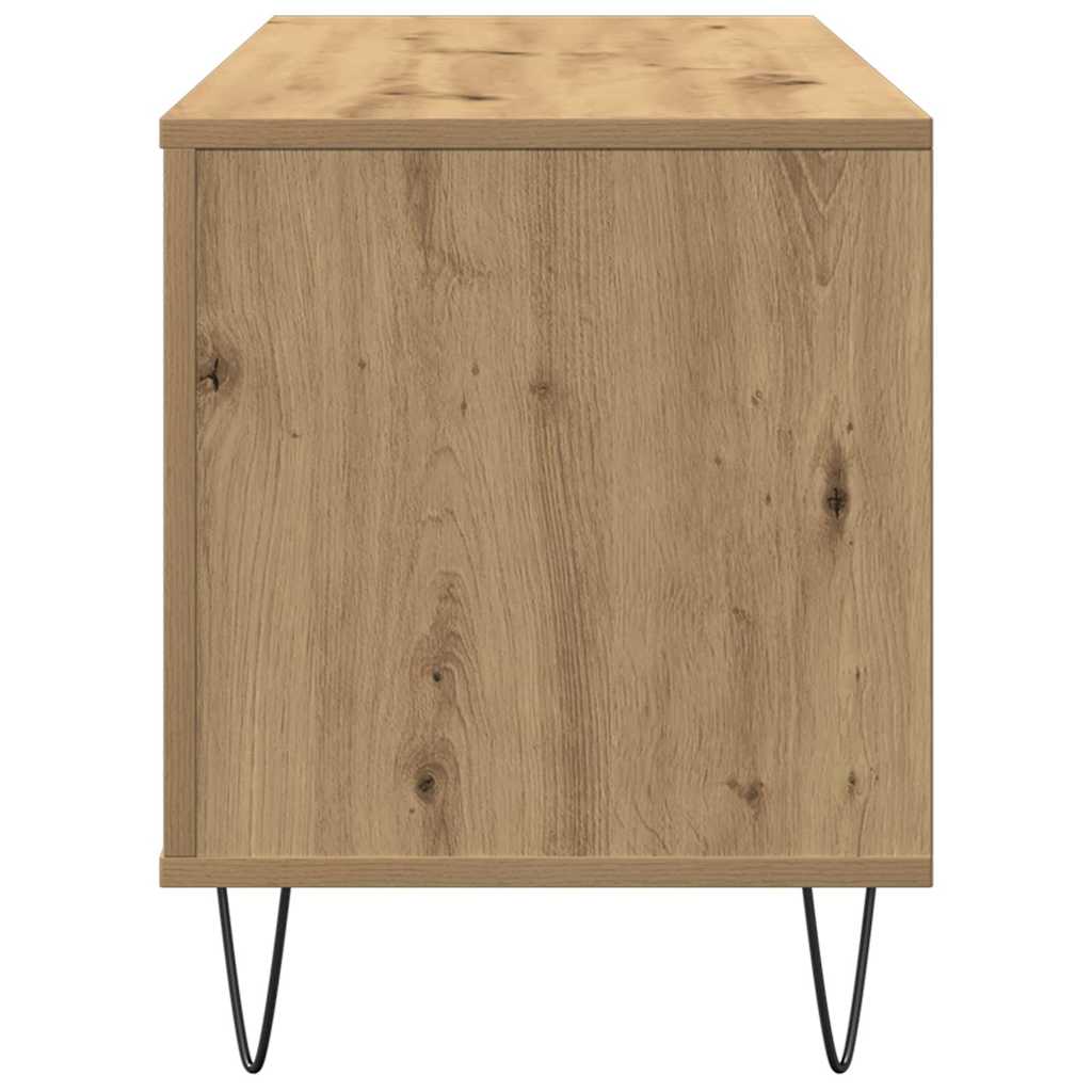 Plateskap med hylle artisan eik 100 x 38 x 48 cm Konstruert tre