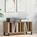 Plateskap med hylle artisan eik 100 x 38 x 48 cm Konstruert tre