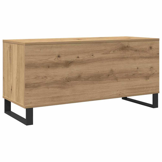 Plateskap med hylle artisan eik 100 x 38 x 48 cm Konstruert tre