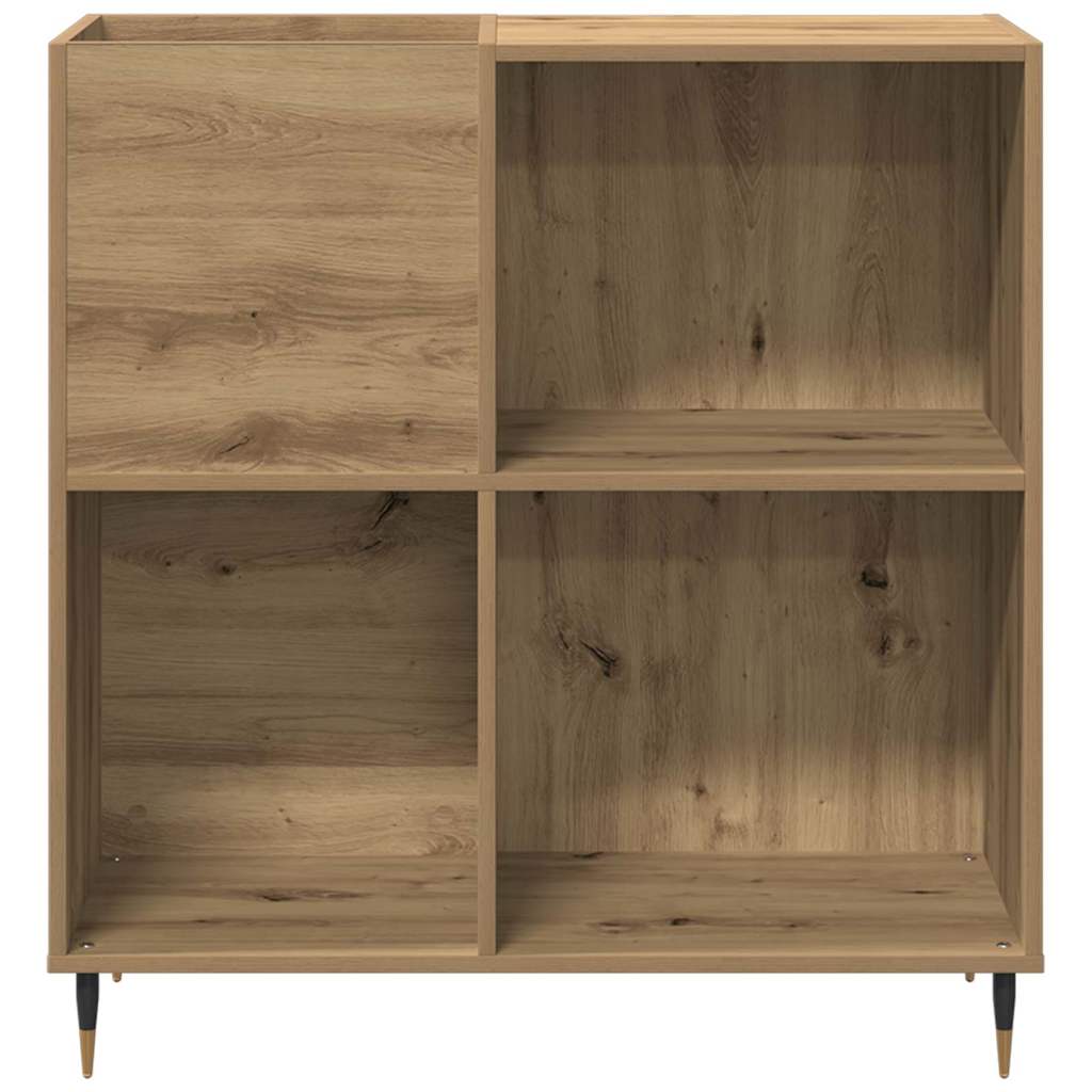Plateskap med hylle artisan eik 85 x 38 x 89 cm Konstruert tre