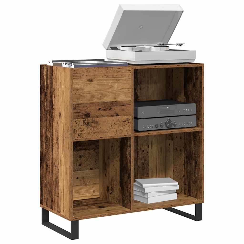 Plateskap Gammelt tre 84,5 x 38 x 89 cm Konstruert tre