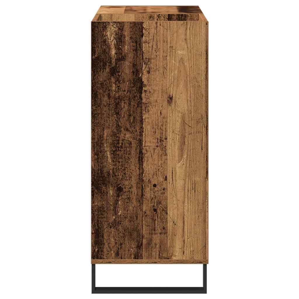 Plateskap Gammelt tre 84,5 x 38 x 89 cm Konstruert tre
