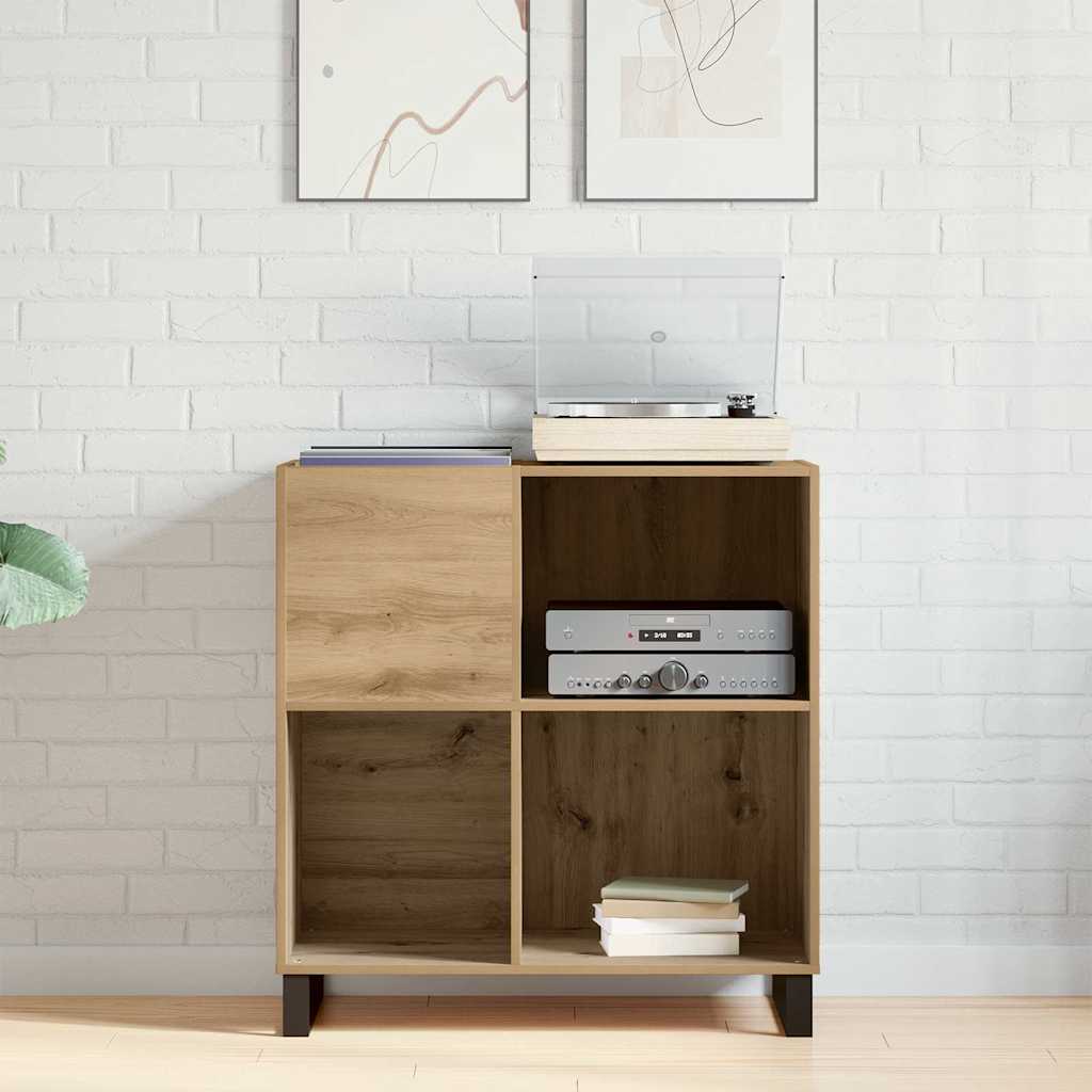 Plateskap artisan eik 84,5 x 38 x 89 cm Konstruert tre