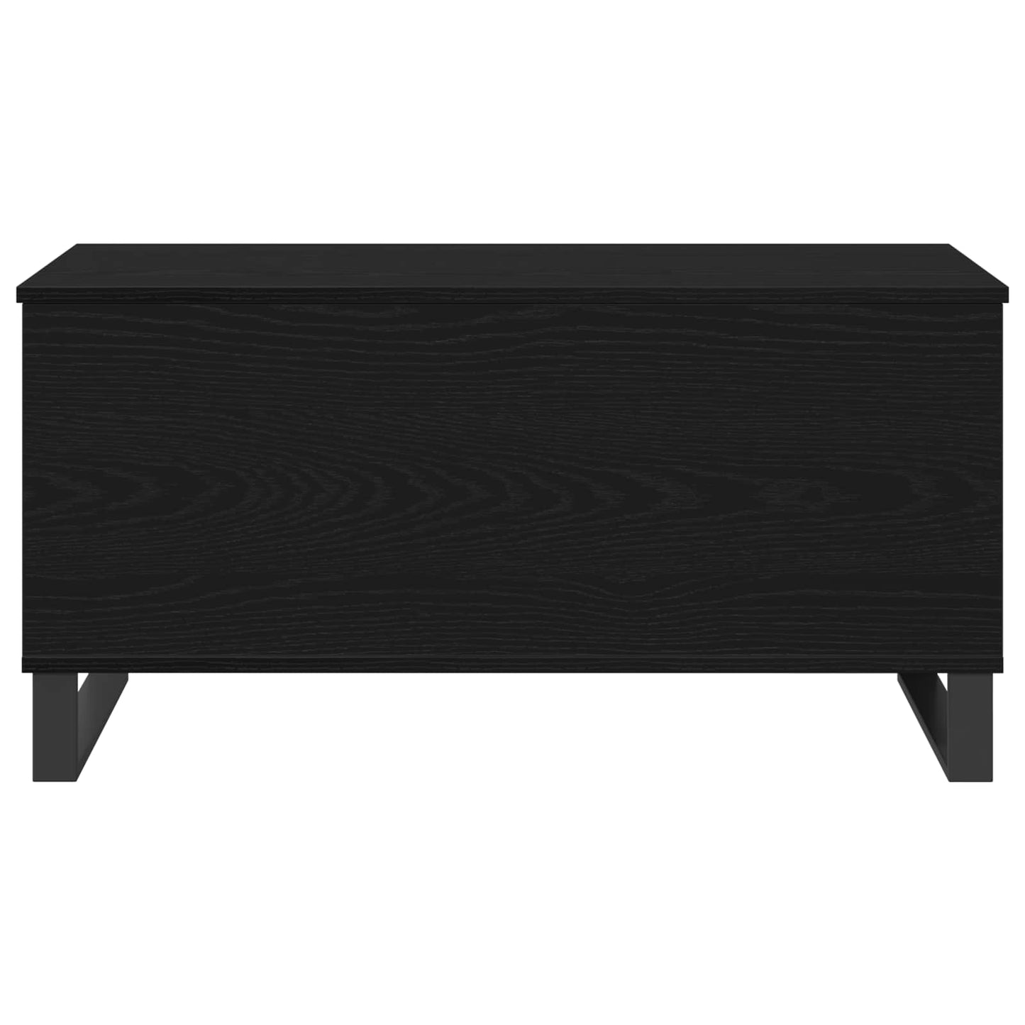 Kaffebord Svart Eik 90 x 44,5 x 45 cm Konstruert tre
