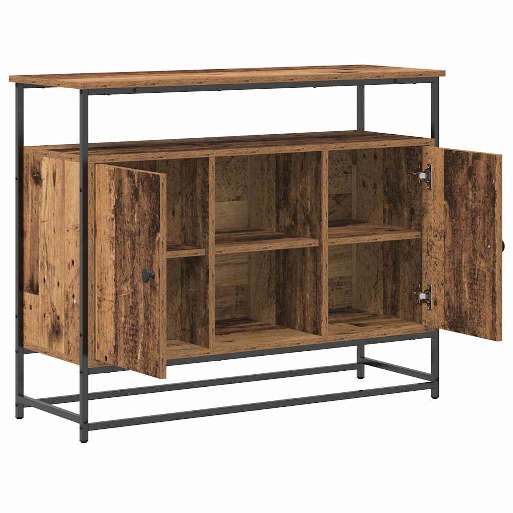 Serviesskap Gammelt tre 100 x 35 x 80 cm Konstruert tre