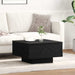 Kaffebord Svart Eik 55 x 55 x 31 cm