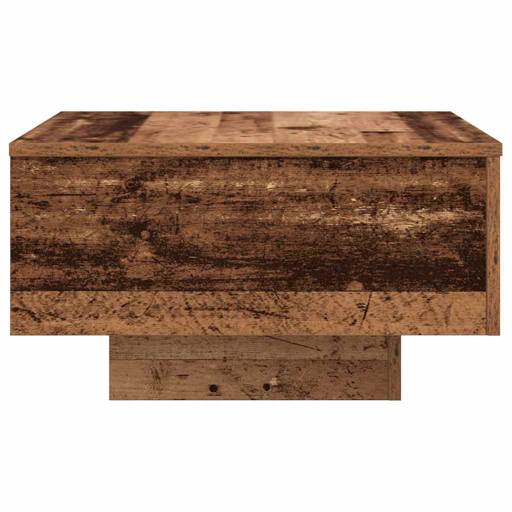 Kaffebord Gammelt tre 55 x 55 x 31 cm Konstruert tre